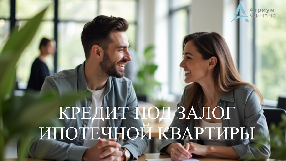 Взять кредит под залог ипотечной квартиры.