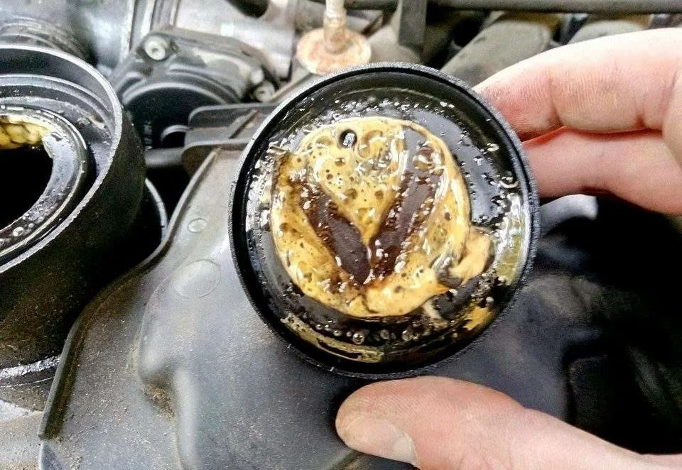 Вода в масле