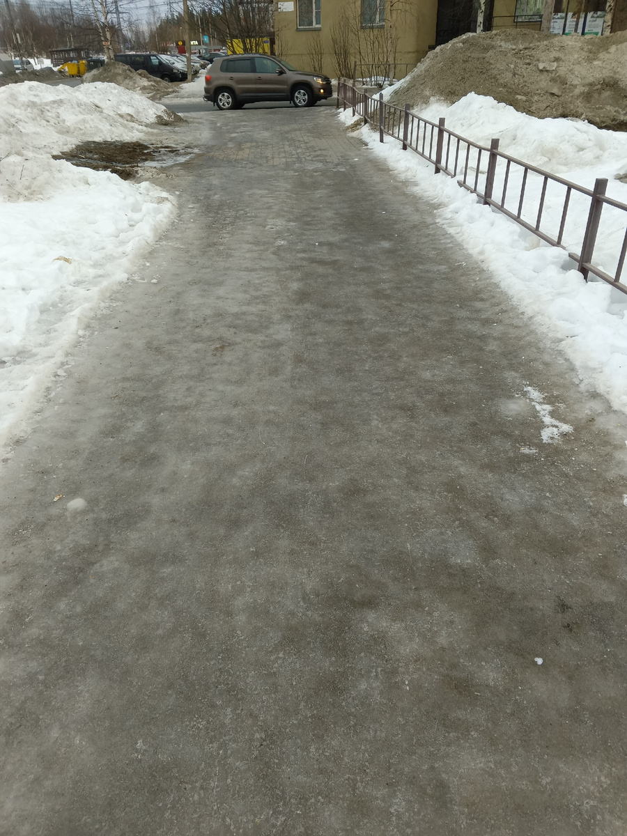 фото автора: это голимый лед, его обхожу стороной