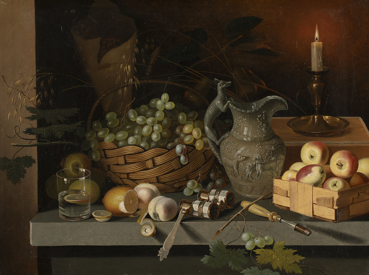    «Натюрморт со свечой», 1870-е годы
