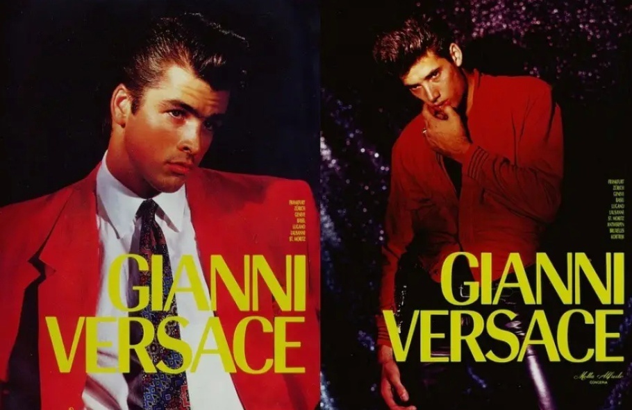Рекламные фото Versace 1992 год