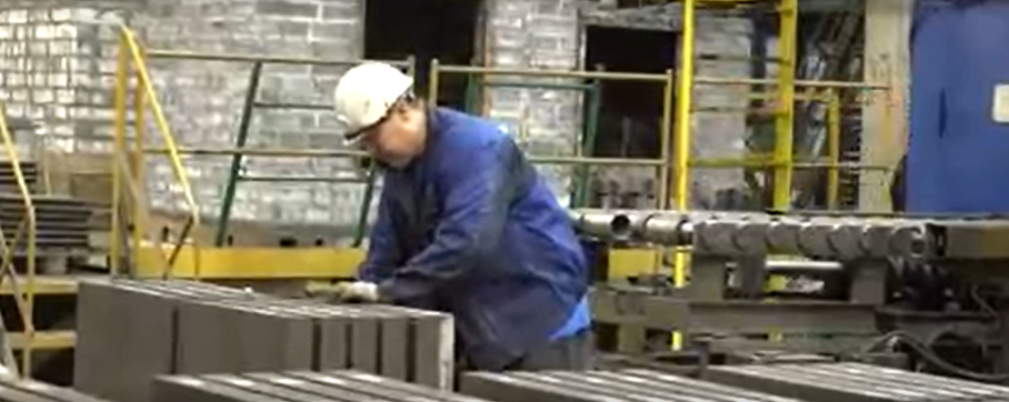 Участок для производства огнеупоров