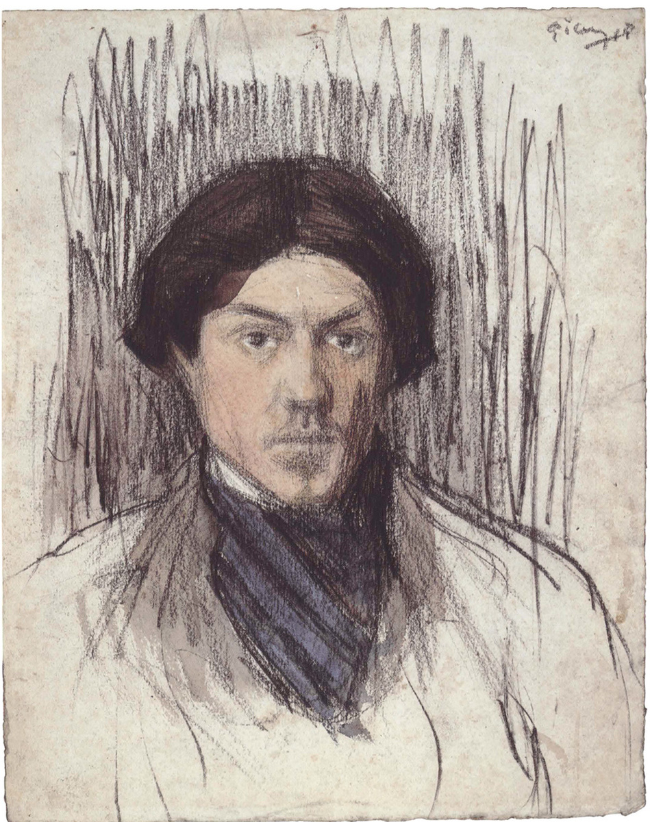 Пабло Пикассо «Автопортрет», 1901/02 гг. 