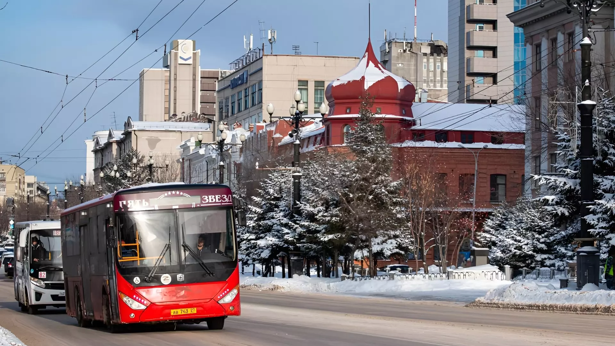 Фото: Администрация Хабаровска. автобус