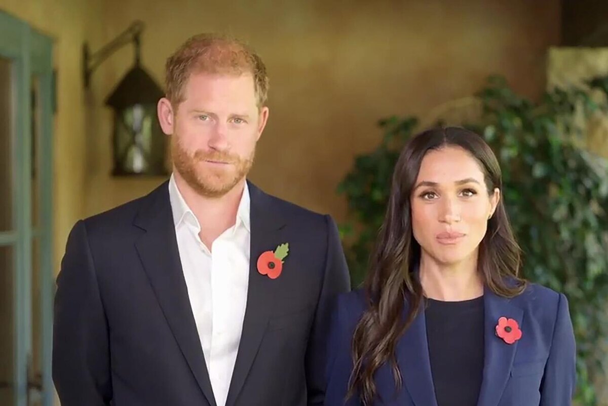    Принц Гарри и Меган Маркл LEGION-MEDIA