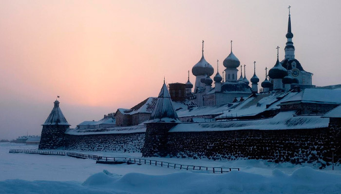 Спасо-Преображенский Соловецкий монастырь. Фото: rusreki.ru