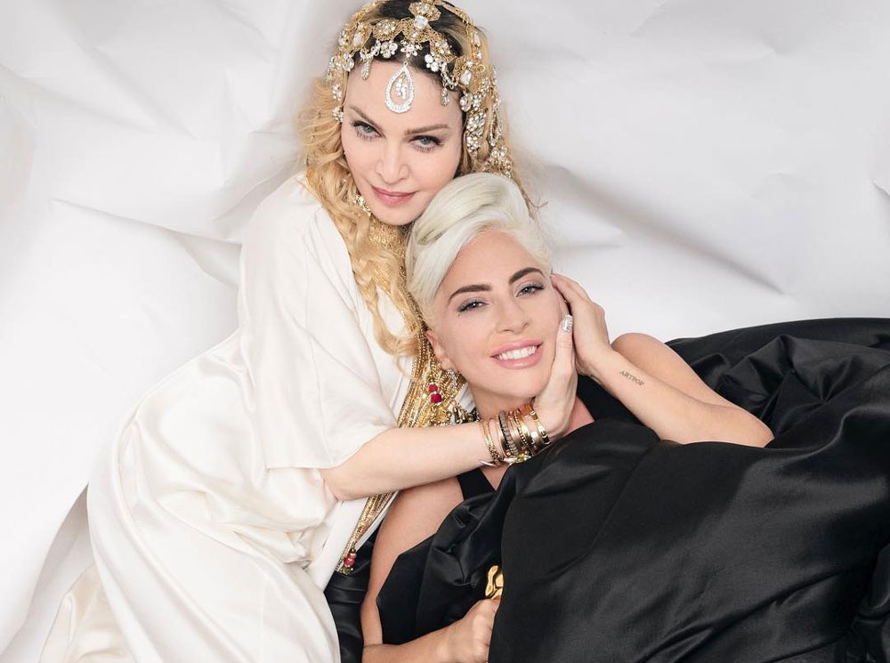Леди Гага и Мадонна