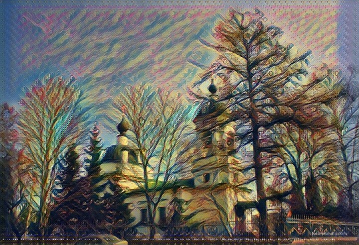 Храм в селе Остафьево