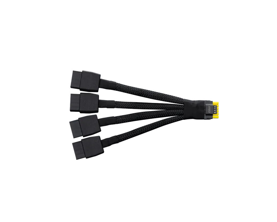    MSI готовит к выпуску кабели питания для RTX 5000 с «защитой от чайников»