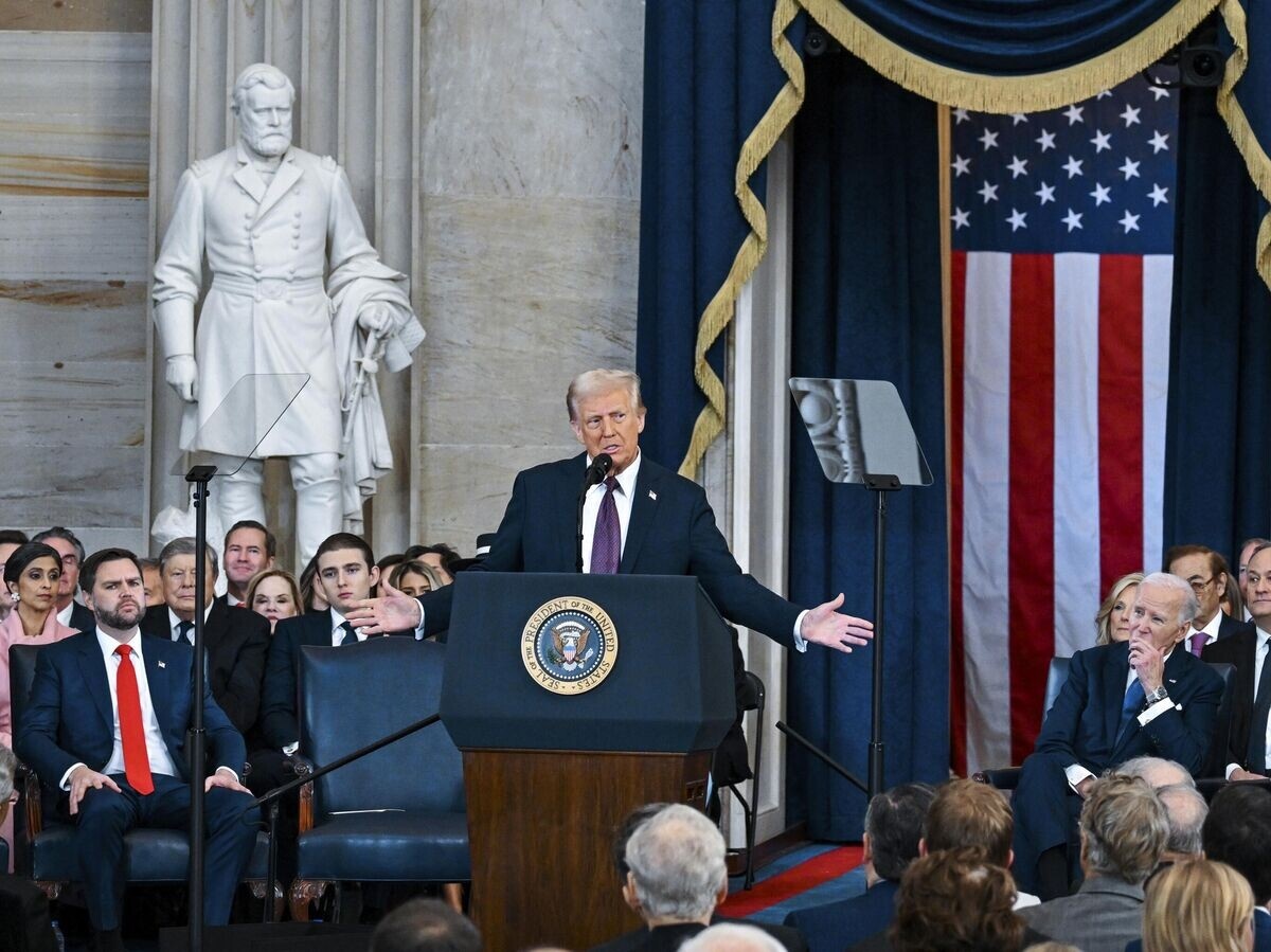 2025. Инаугурация Президента США Дональда Трампа