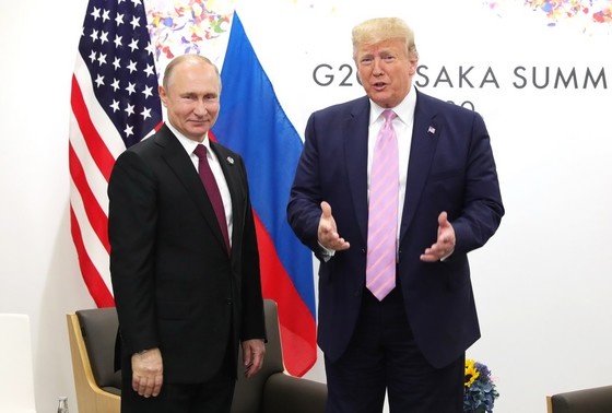    Владимир Путин и Дональд Трамп