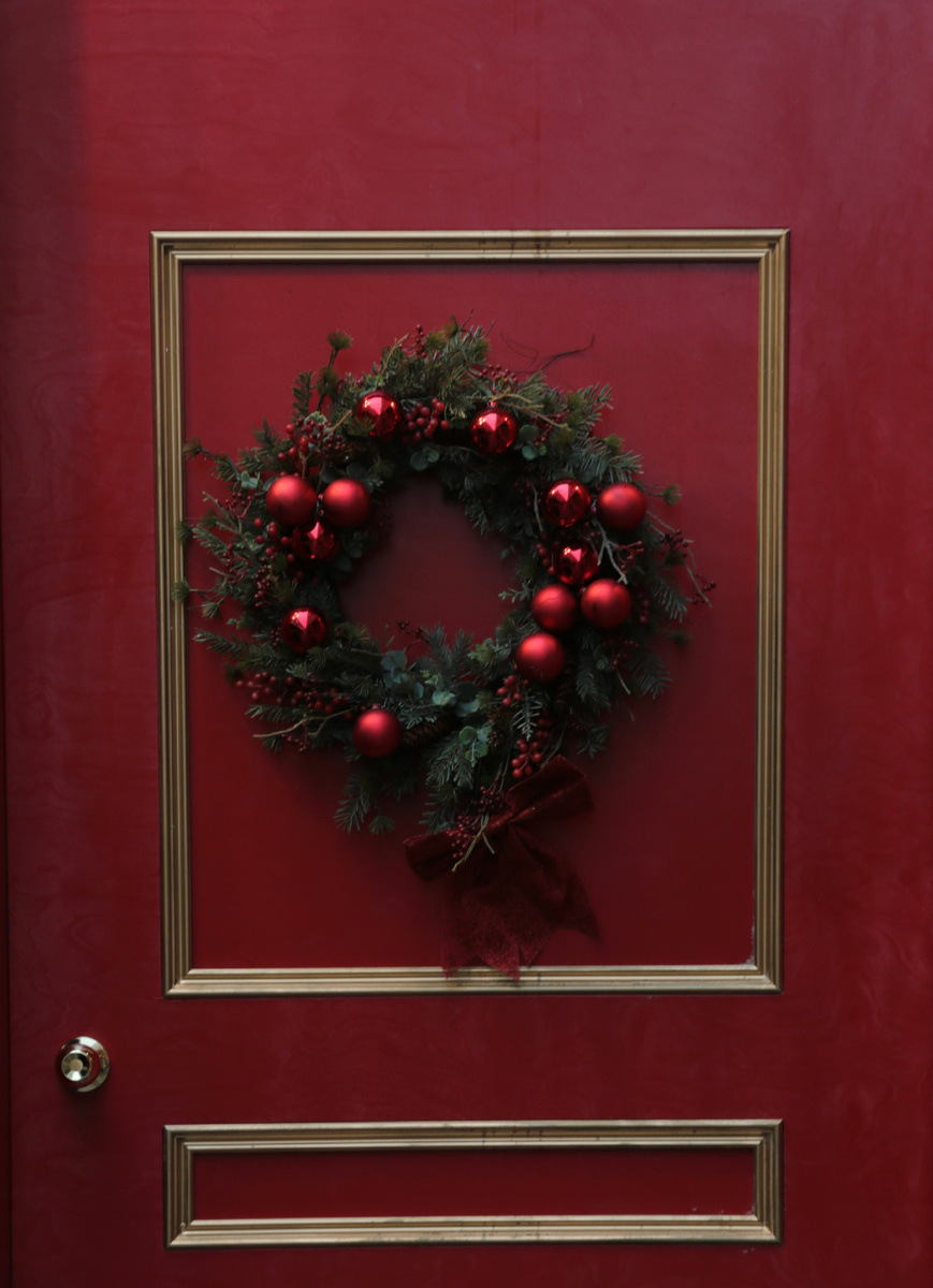 Еловый венок. Фото автора 