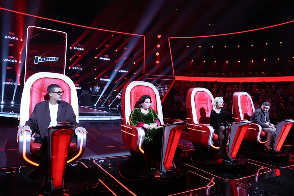    У наставников есть кнопки блокировки кресел своих коллег — таким образом повышается конкуренция в борьбе за лучшие голоса. Фото: пресс-служба Первого канала