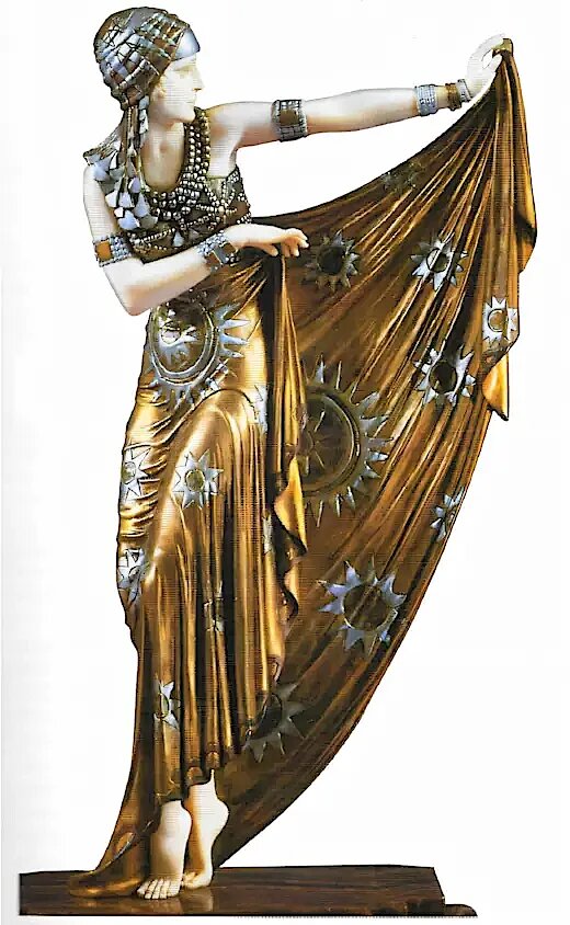 Чипарус. «Солнечный луч». 1920-е гг. Кость, бронза, камень. Франция