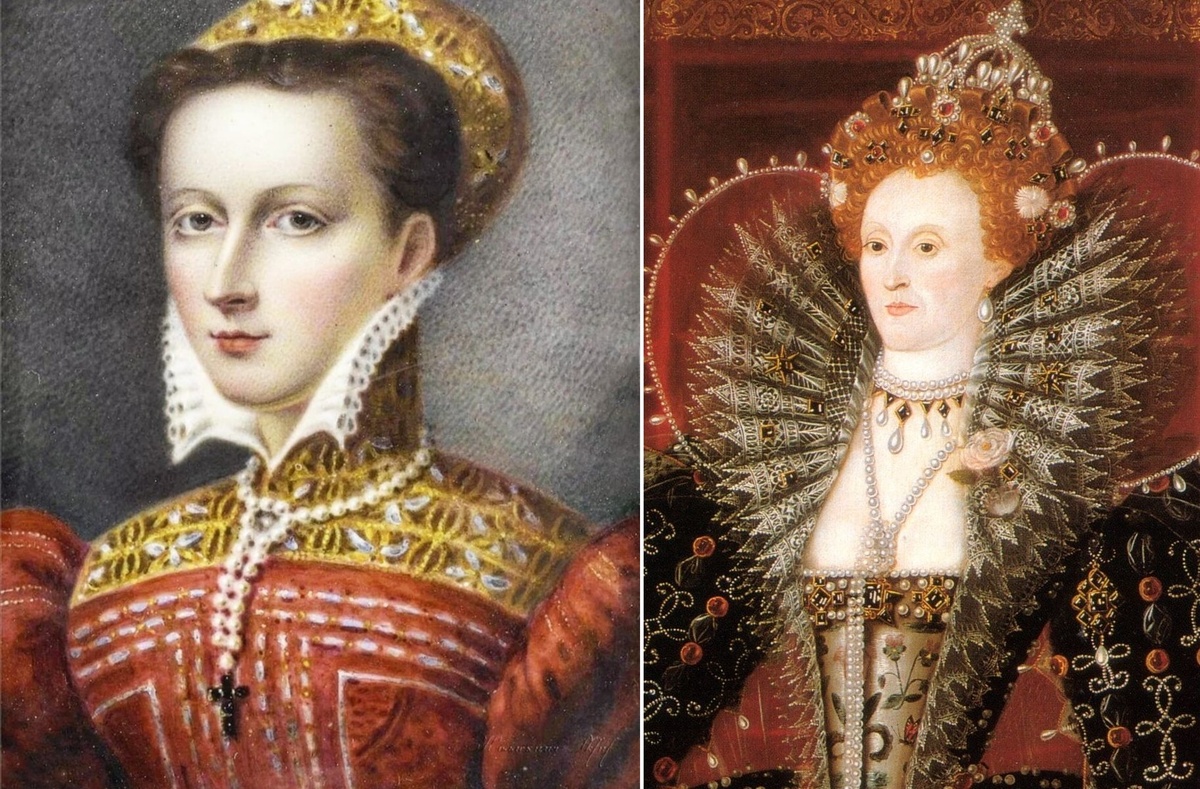 Мария Стюарт и Королева Елизавета I