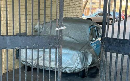 Место преступления и криминальный "Запорожец"