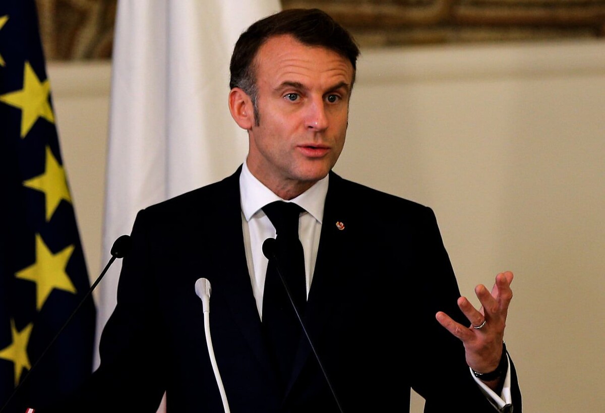    Президент Франции Эммануэль Макрон / Источник: © Marwan Naamani/Global Look Press