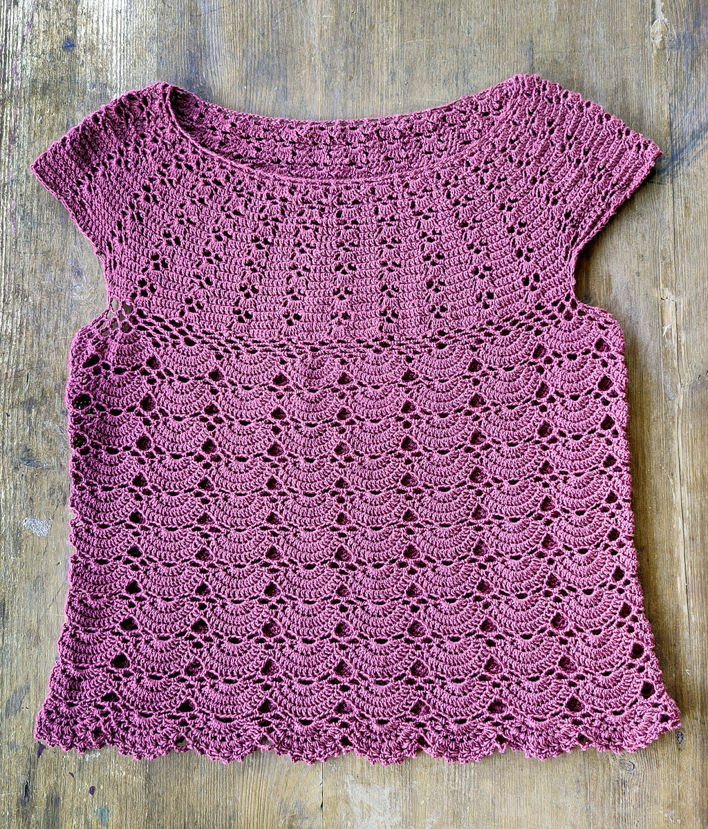 Кофточка крючком