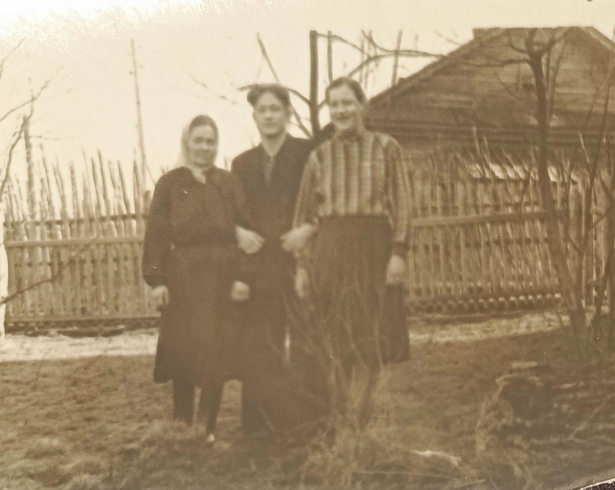 Папа с родными