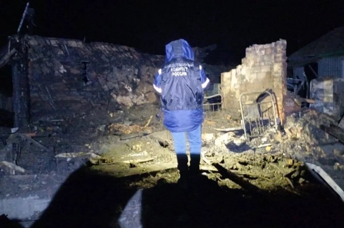    Уголовное дело возбудили после гибели двух человек при пожаре под Воронежем