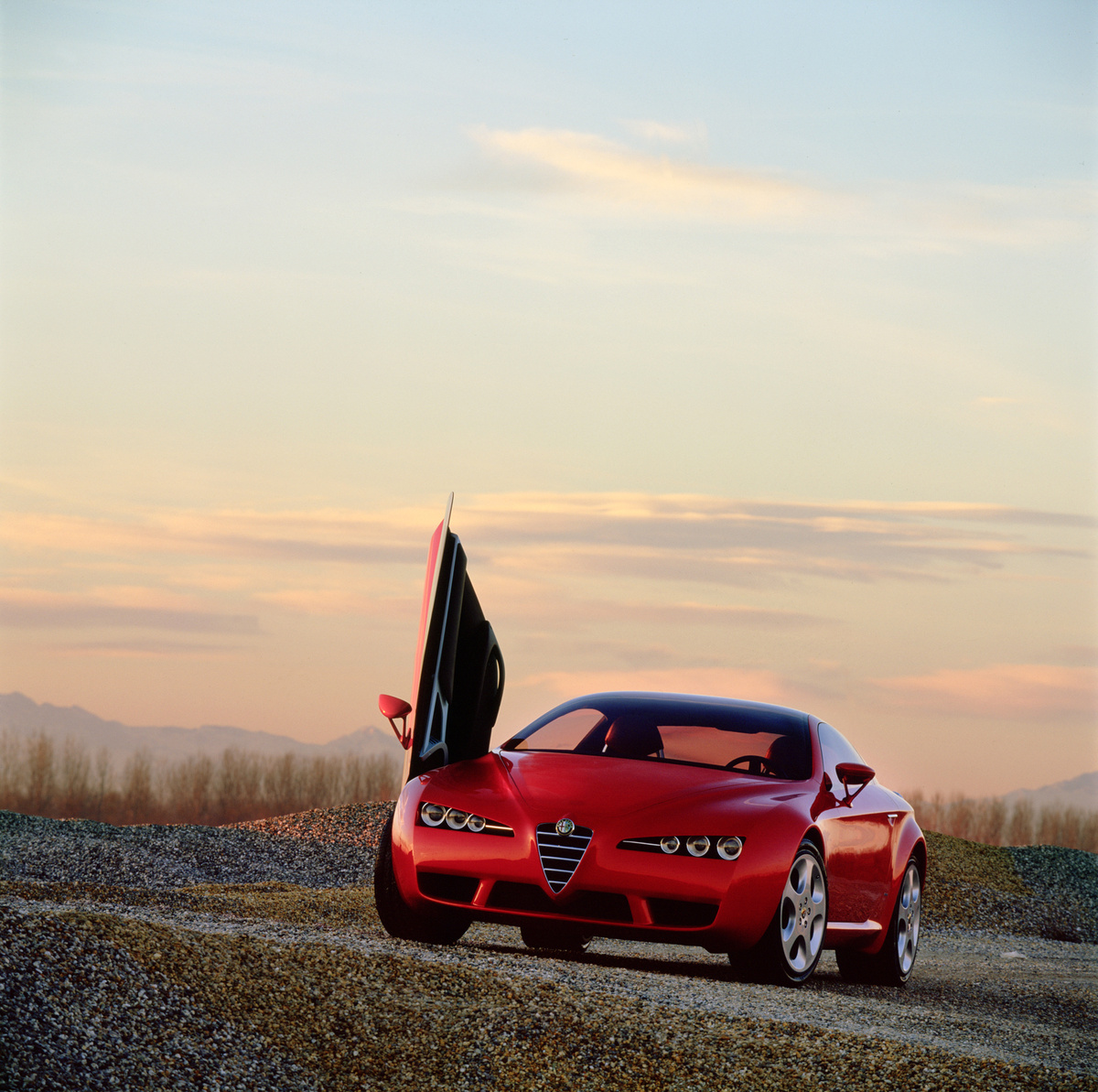 Так выглядела Brera в виде концепта...