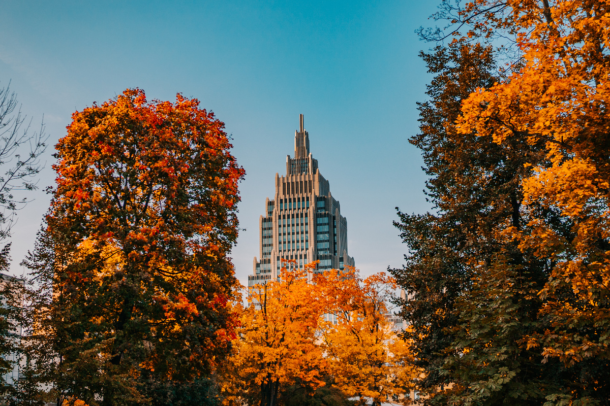Сад "Эрмитаж" в Москве