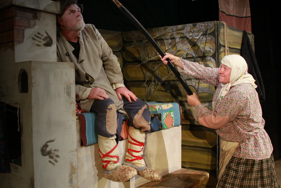    Легендарный коми-пермяцкий спектакль "Гузи да Мези". © teatrkpo.ru