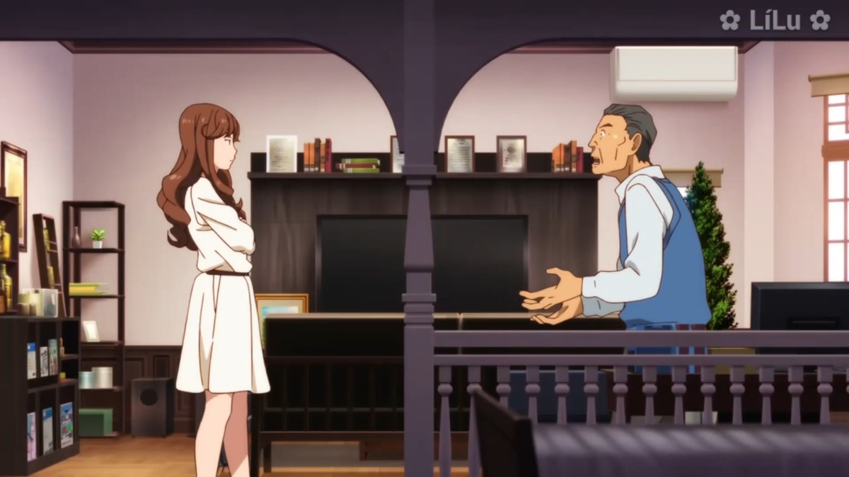 Господин Сэибу умоляет дочь... -Просто взгляни на этого жениха и я больше никогда не буду приставать к тебе с этим...