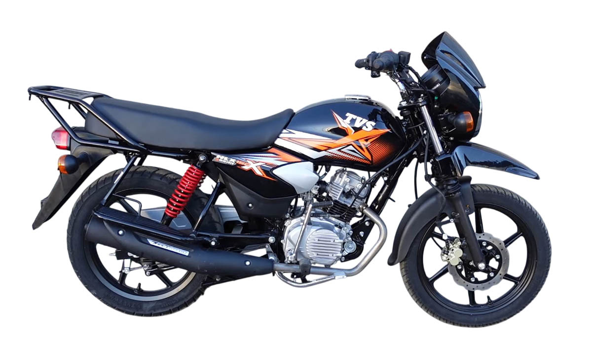 Мотоцикл TVS HLX 150X (Индия)