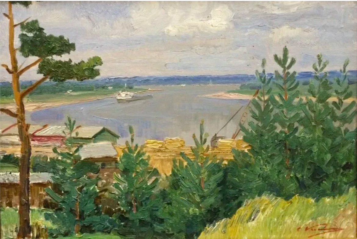 Художник Каманин С.М.