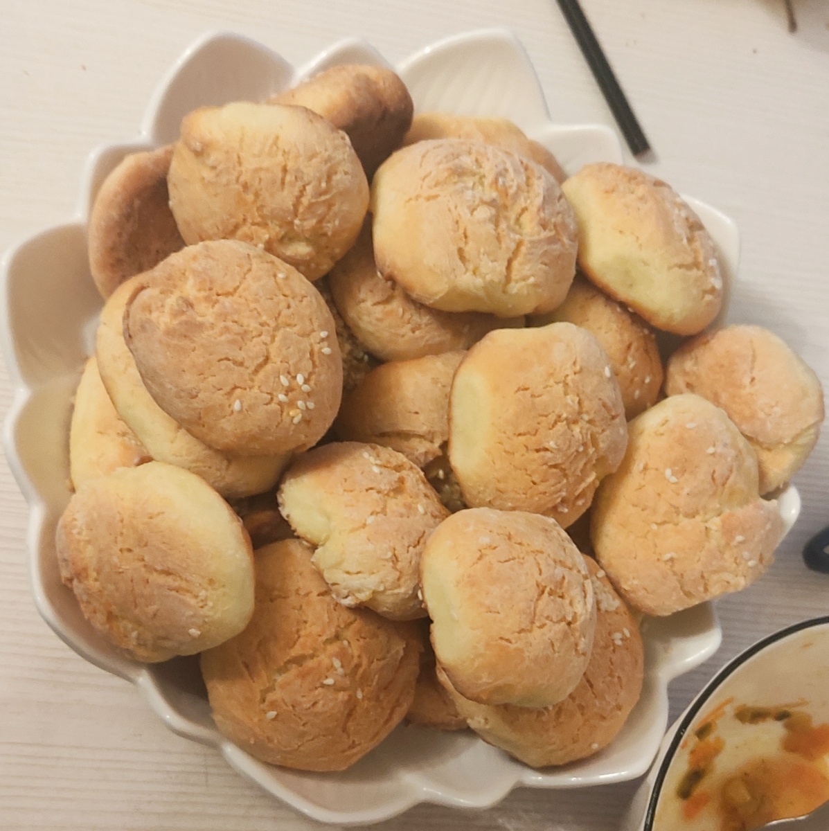 Печенье без масла в тесте. 