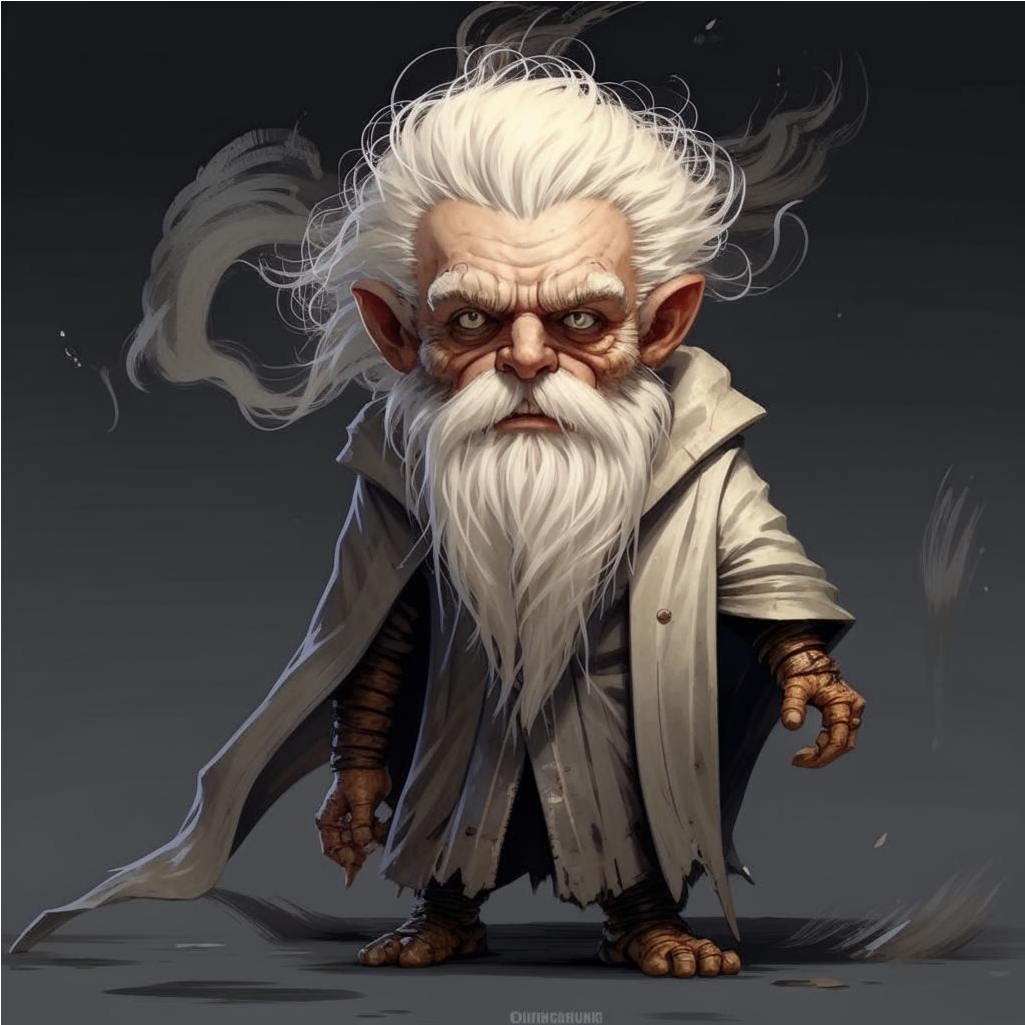 Ещё один Колдун по описанию АБС. Сгенерировано нейросетью Кандинский.