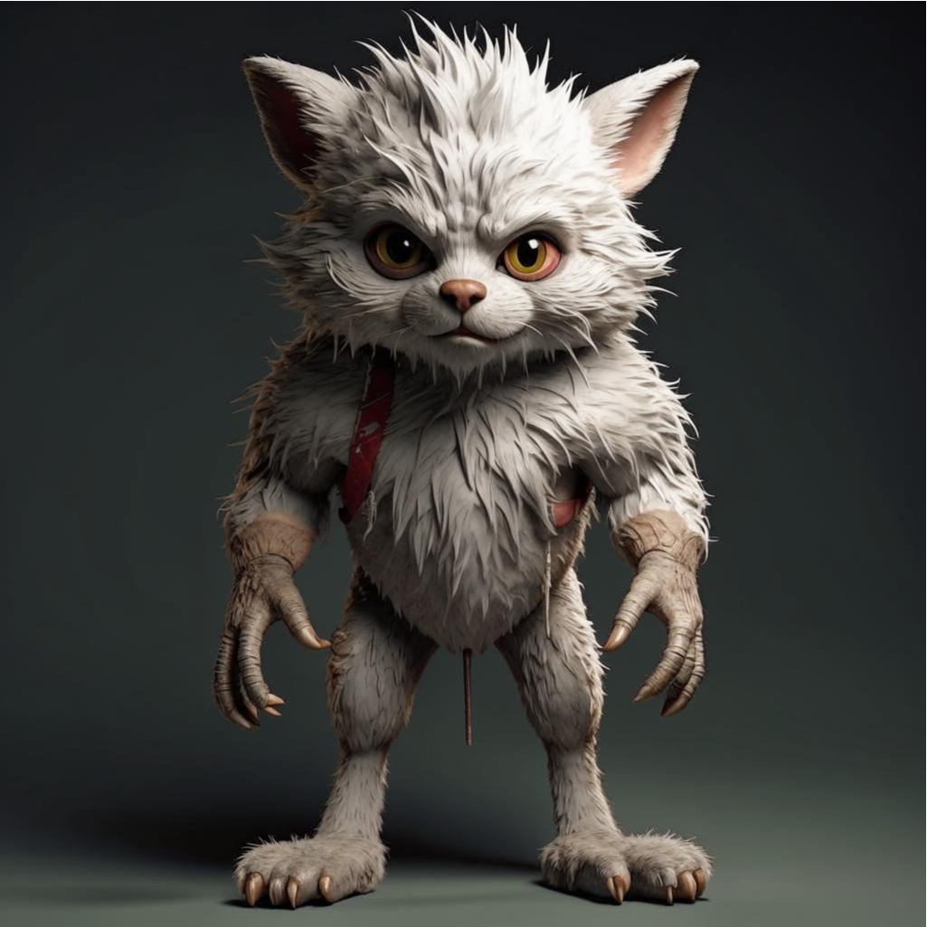 Это самый милашка из тех вариантов, которые нам дала нейросеть по промту, составленному на Колдуна. Здесь и далее изображения от нейросети Кандинский.