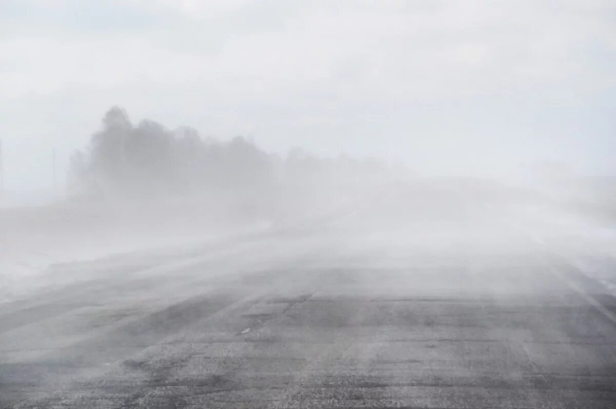    Из-за метели на трассе Ижевск – Воткинск ограничили движение для всех авто