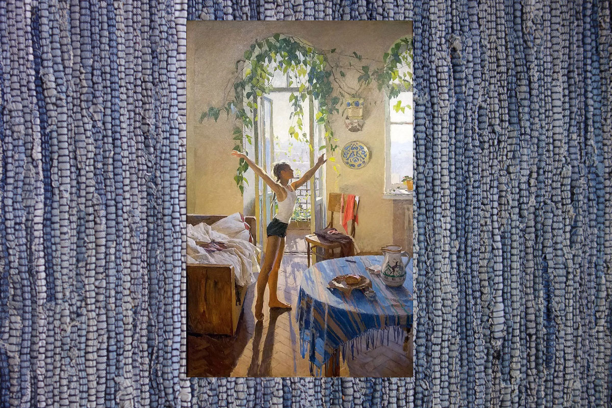 Художник Яблонская "Утро"