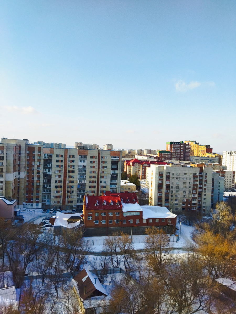 Фото автора. Вид из лоджии