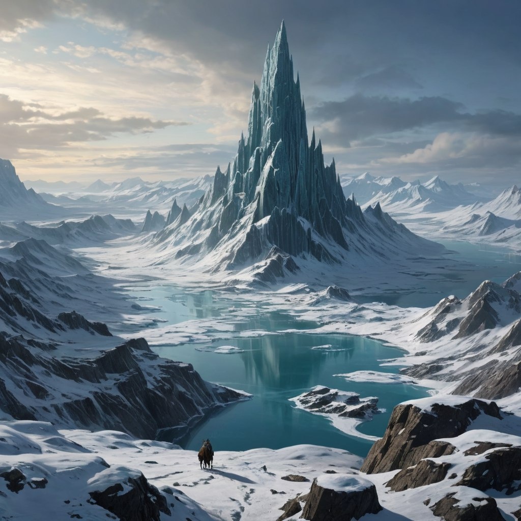 Загадочная Гиперборея на Севере. Изображение из открытого доступа.