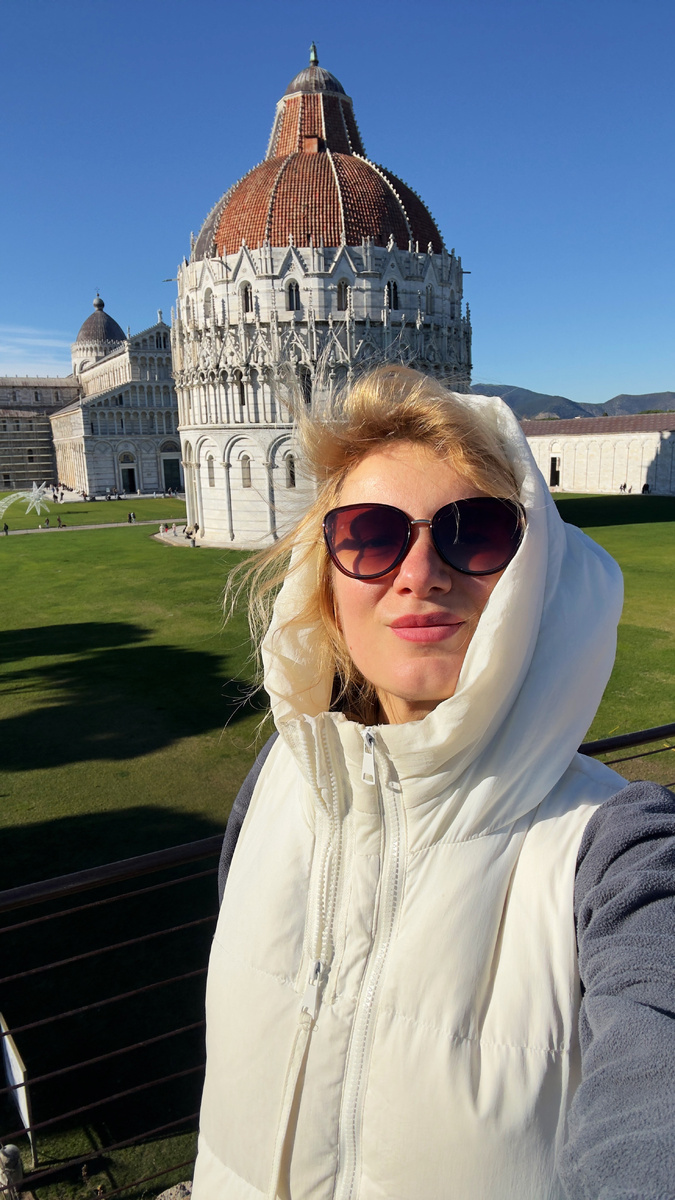 Это я на следующий день!