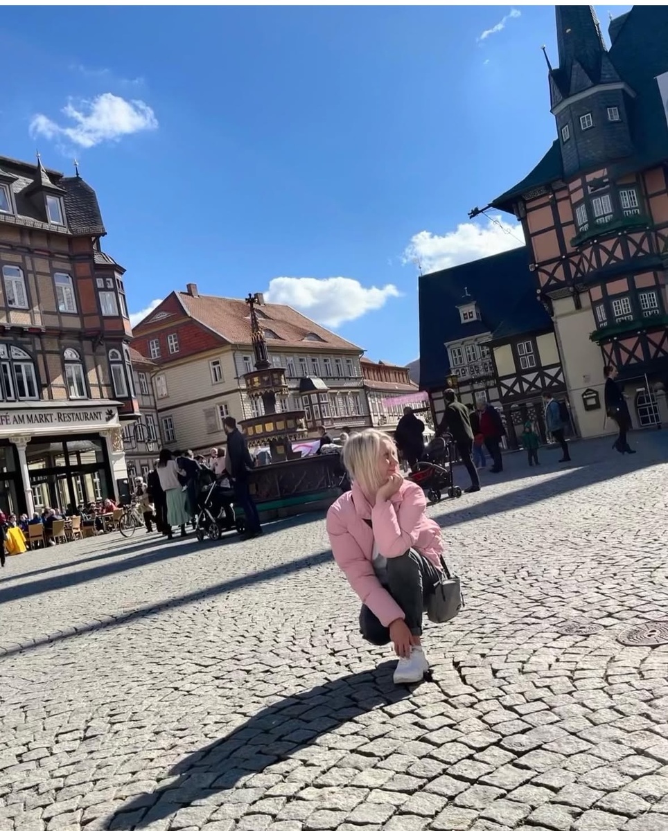 Вернигероде. Фото автора. Традиционная немецкая средневековая архитектура.