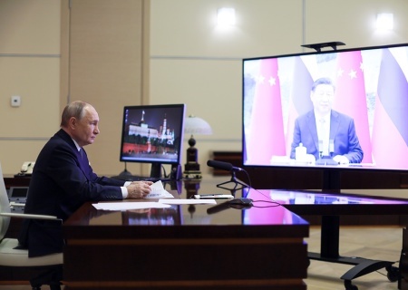    Лидеры России и Китая обсудили будущее Украины