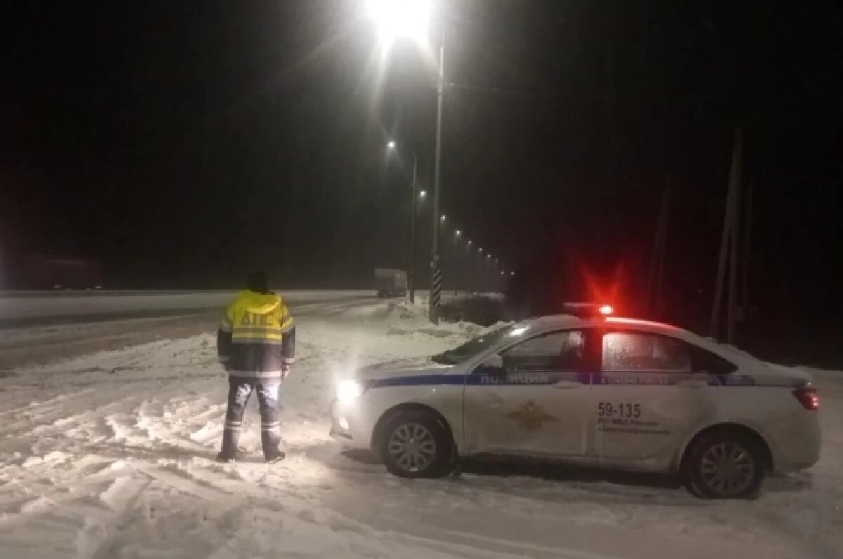    Тверских водителей призвали быть аккуратнее в снегопад