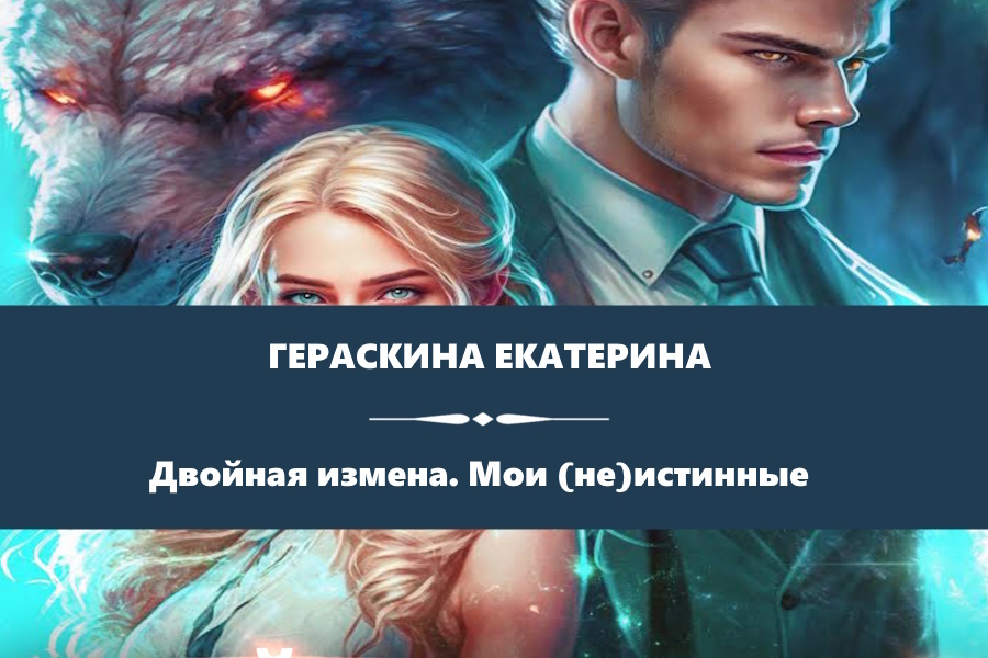 
Гераскина Екатерина "Двойная измена. Мои (не)истинные"
. Картинка с сайта: https://litnet.com/ru/book/dvoinaya-izmena-moi-neistinnye-b440911