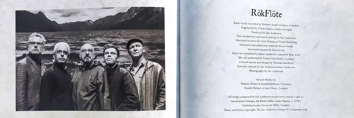 Jethro Tull "RökFlöte" 2CD + Blu-ray 5.1 & Dolby Atmos - RökFlöte lyrics