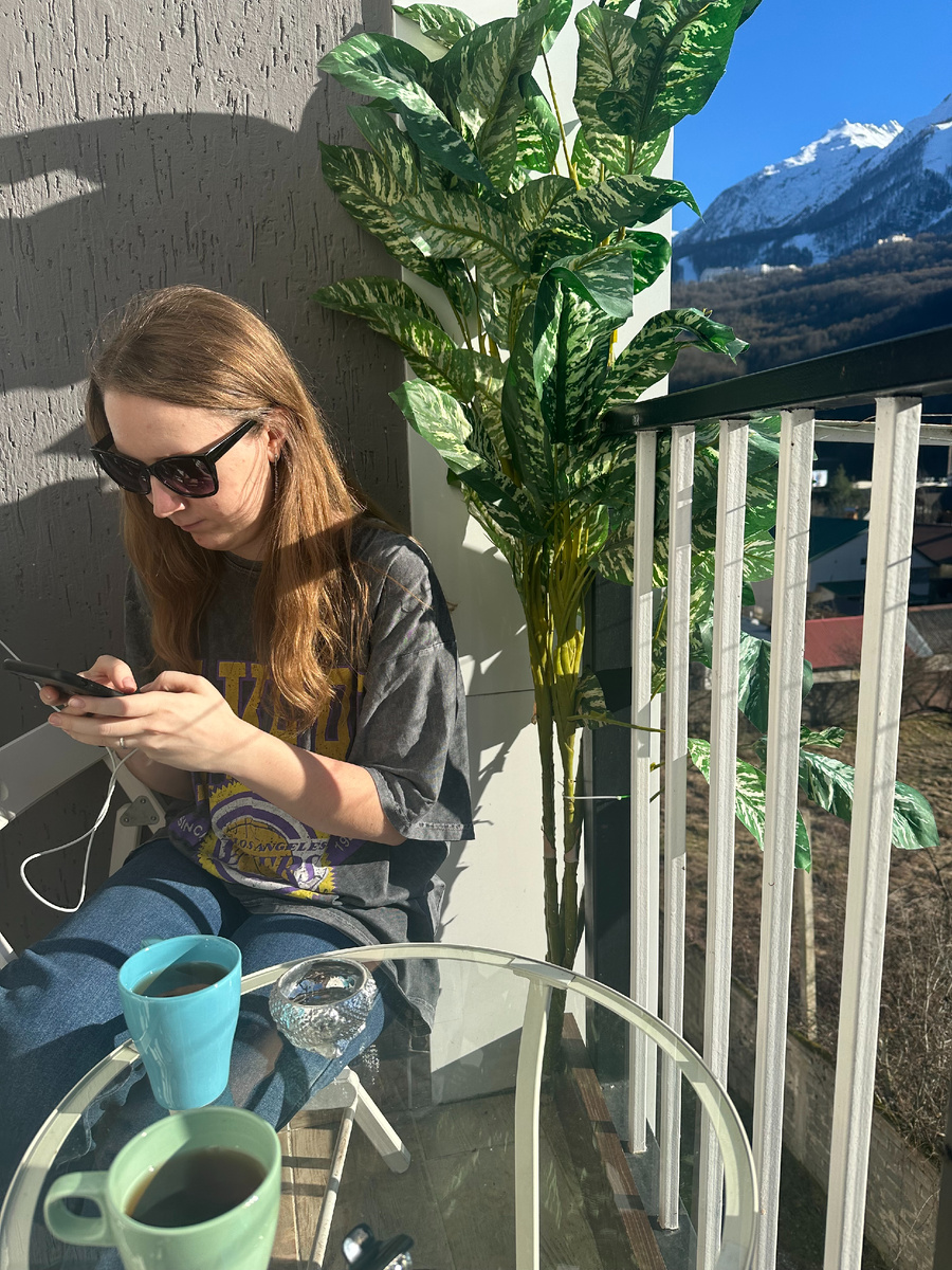 Пить кофе с таким видом — одно удовольствие. Фото: Кристина Дегтярева