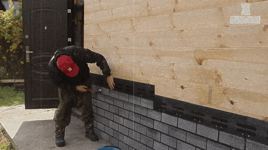 Гибкая фасадная черепица