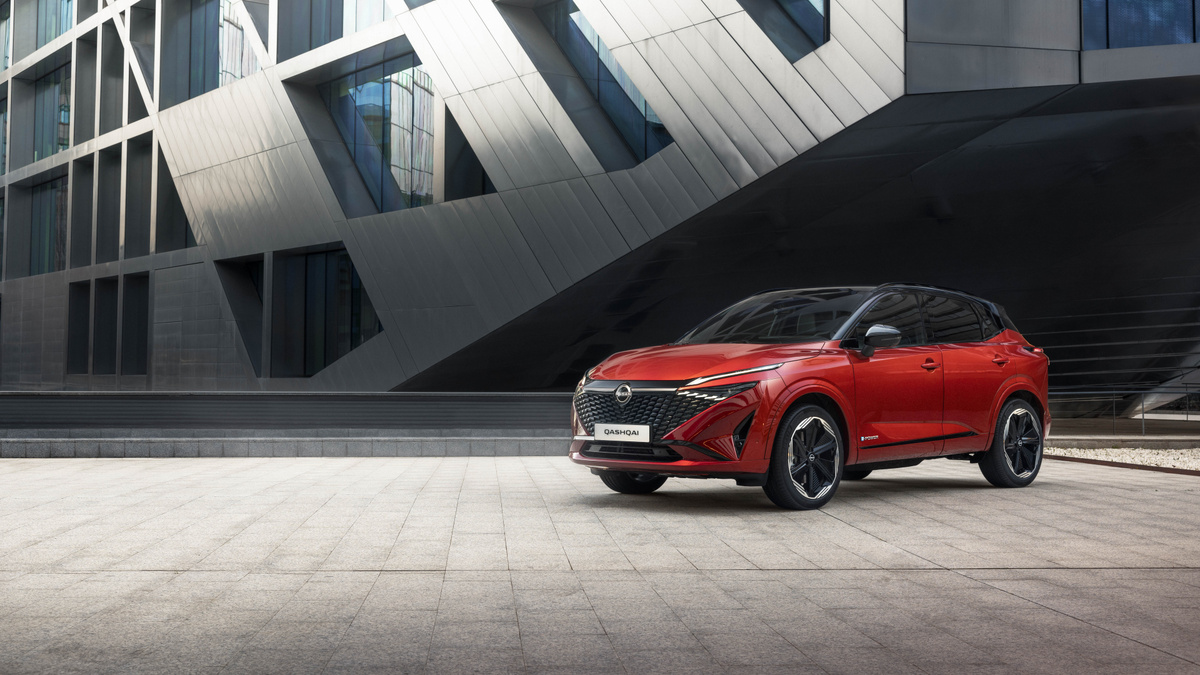 Nissan Qashqai обновленный дизайн