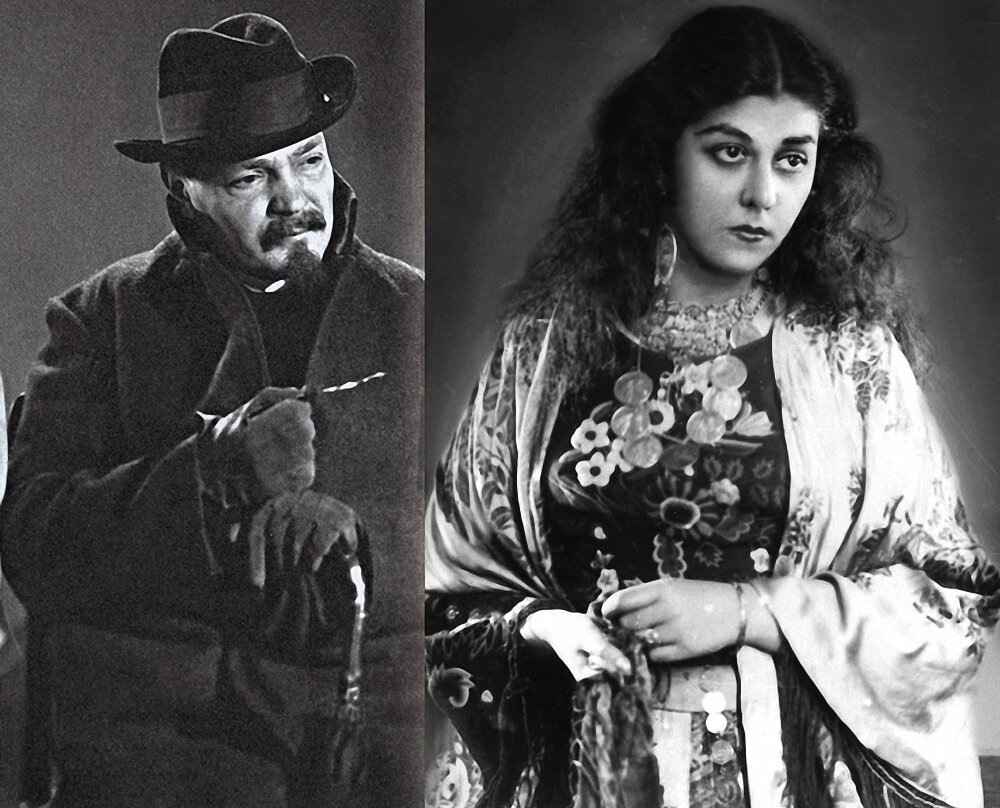 Николай Хмелев и Ляля Черная
