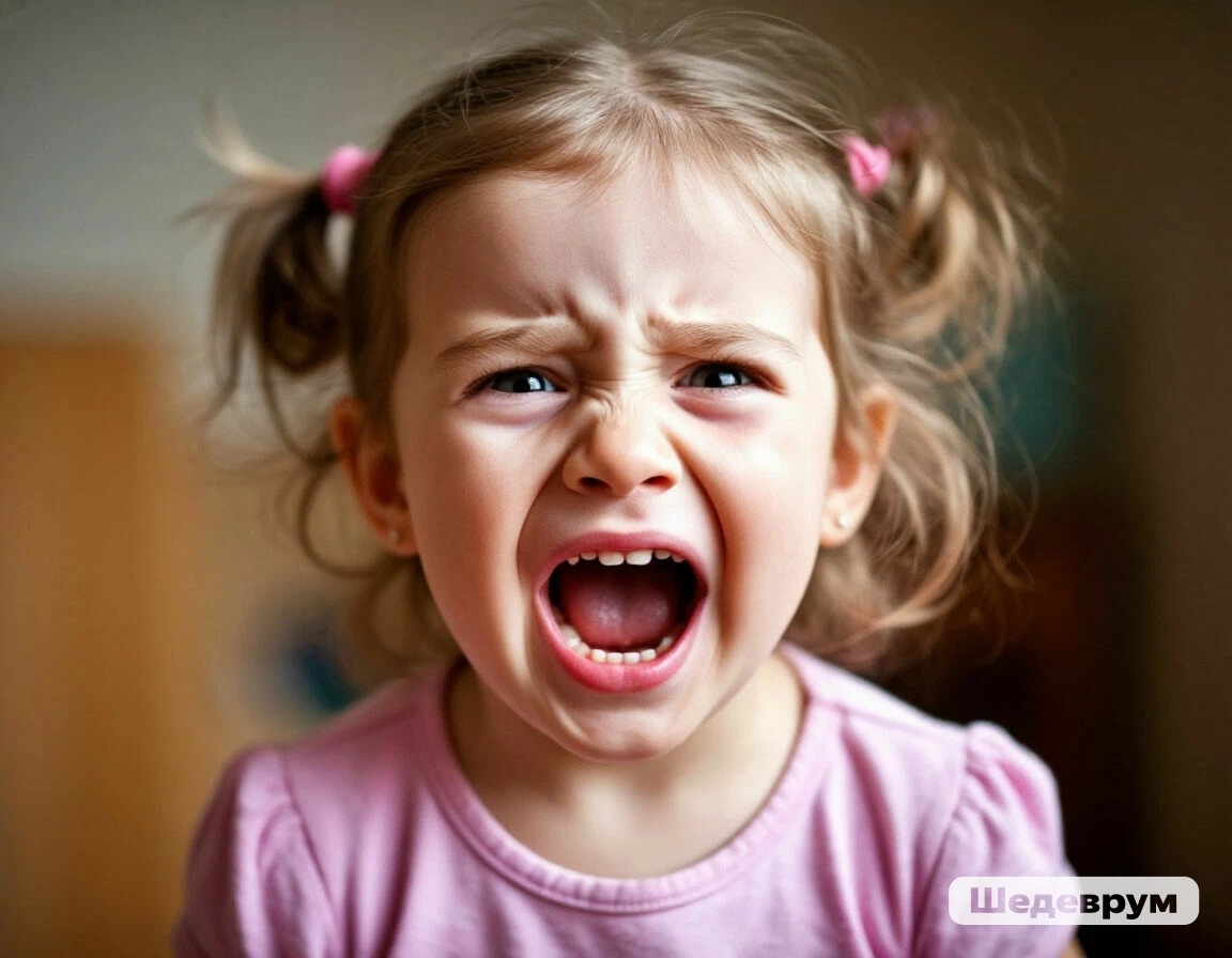 Иллюстрация знакомой всем родителям ситуации