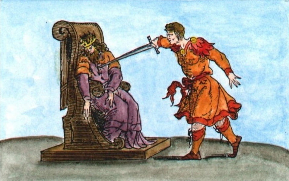 Иллюстрация из книги Адама Маклина “Alchemical Sequences Coloured”