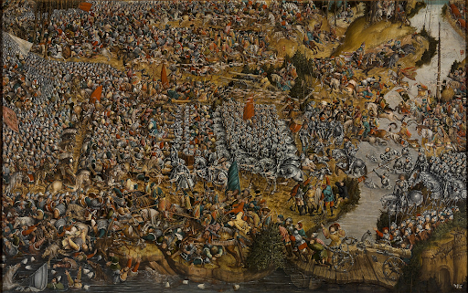 Битва под Оршей. Неизвестный художник